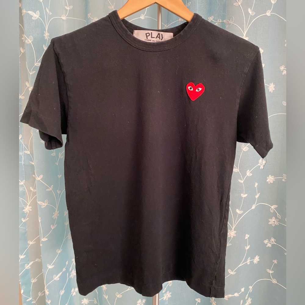 CDG Play Black Tee